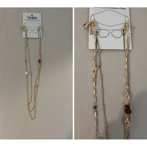 NEW White House Black Market Nautical Gold Plated Convertible Accessory Chain